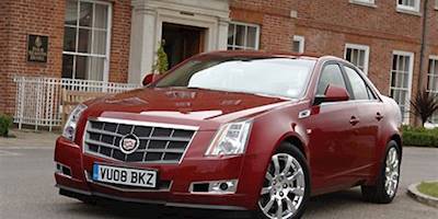 2009 Cadillac CTS Red