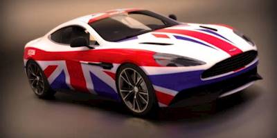 Aston Martin Vanquish ''Union Jack'' by BFG-9KRC on DeviantArt