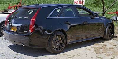 File:2012 Cadillac CTS-V Wagon black.jpg - Wikimedia Commons