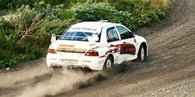Mitsubishi Rally Car