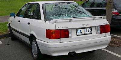 File:1992 Audi 80 (8A) 2.0 E sedan (2015-07-14) 02.jpg ...