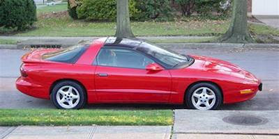 Red 1996 Pontiac Firebird