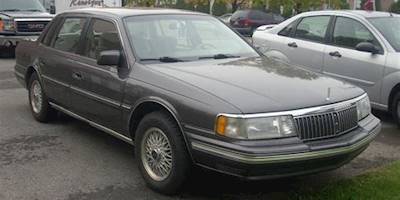 File:'90-'91 Lincoln Continental.JPG - Wikimedia Commons