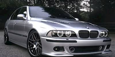 Silver E39 BMW 5 Series