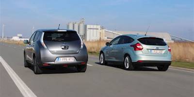 Duotest: Ford Focus Electric vs. Nissan Leaf | GroenLicht.be