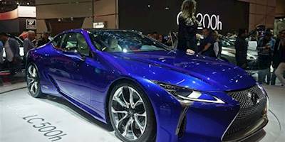 Lexus LC Blue 500