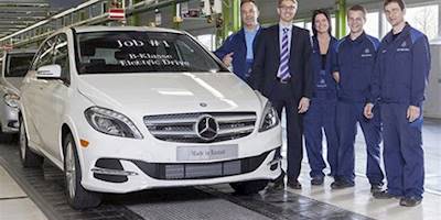 Mercedes start productie elektrische B-Klasse | GroenLicht.be
