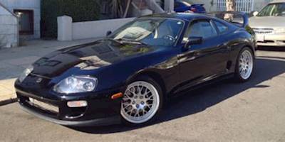File:Black 1997 Toyota Supra Limited Edition - 6 Speed ...