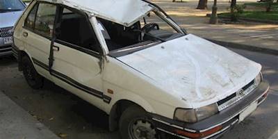 Subaru Justy GL 1993 | wrecked car | RL GNZLZ | Flickr