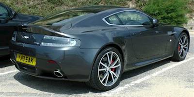 Aston Martin Vantage Car Rear Free Stock Photo - Public ...