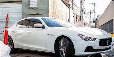 Maserati Ghibli White