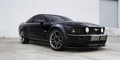 Ford Mustang GT on CW-S5 Custom Gloss Black Face Grey Wind ...