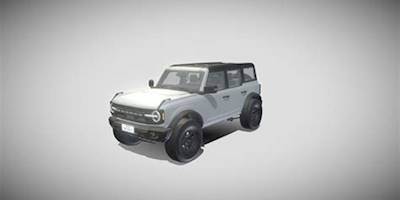 2021 Ford Bronco Wildtrak - Download Free 3D model by ...