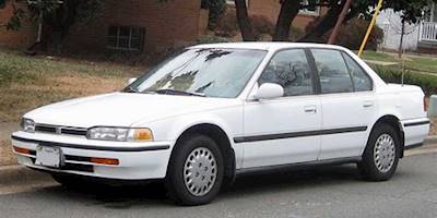 1992 Honda Accord White