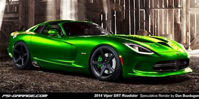 2014 Dodge Viper Lime Green