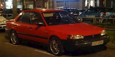1990's Mazda Protegé | This generation of the Mazda ...