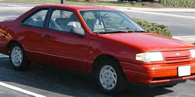 1985 Ford Tempo Red