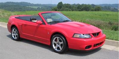 2003 Ford Mustang Cobra Convertible Red