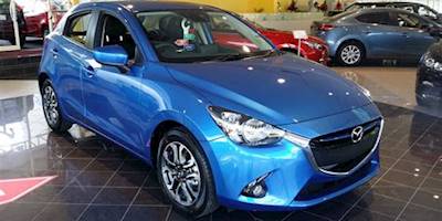 Mazda 2 Blue 2014