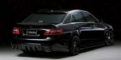 Black Mercedes-Benz E-Class