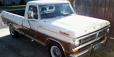 A 1972 Ford Camper Special Pick Up Truck